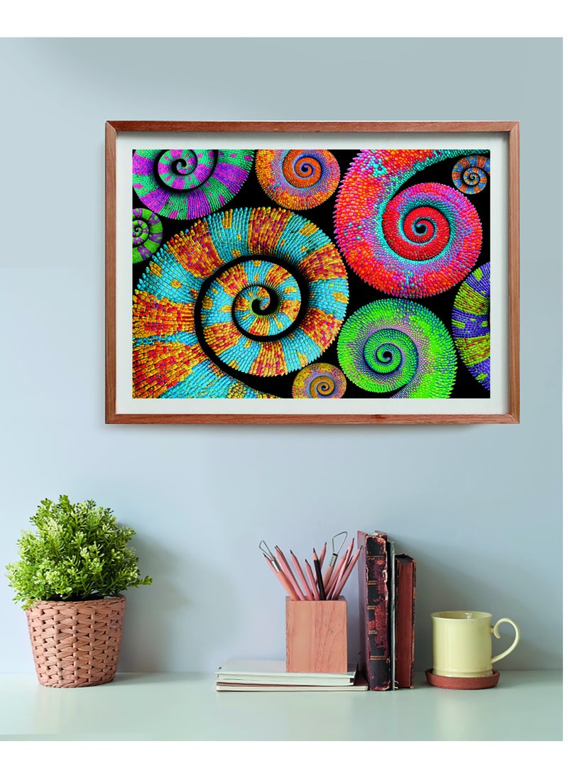 Clementoni Puzzle Tails Colorboom 500 Pieces  | Jigsaw Puzzle | Puzzle for Adults | Challenging Puzzle | Perfect for Stress Reliever and Puzzle Lovers | Made in Italy