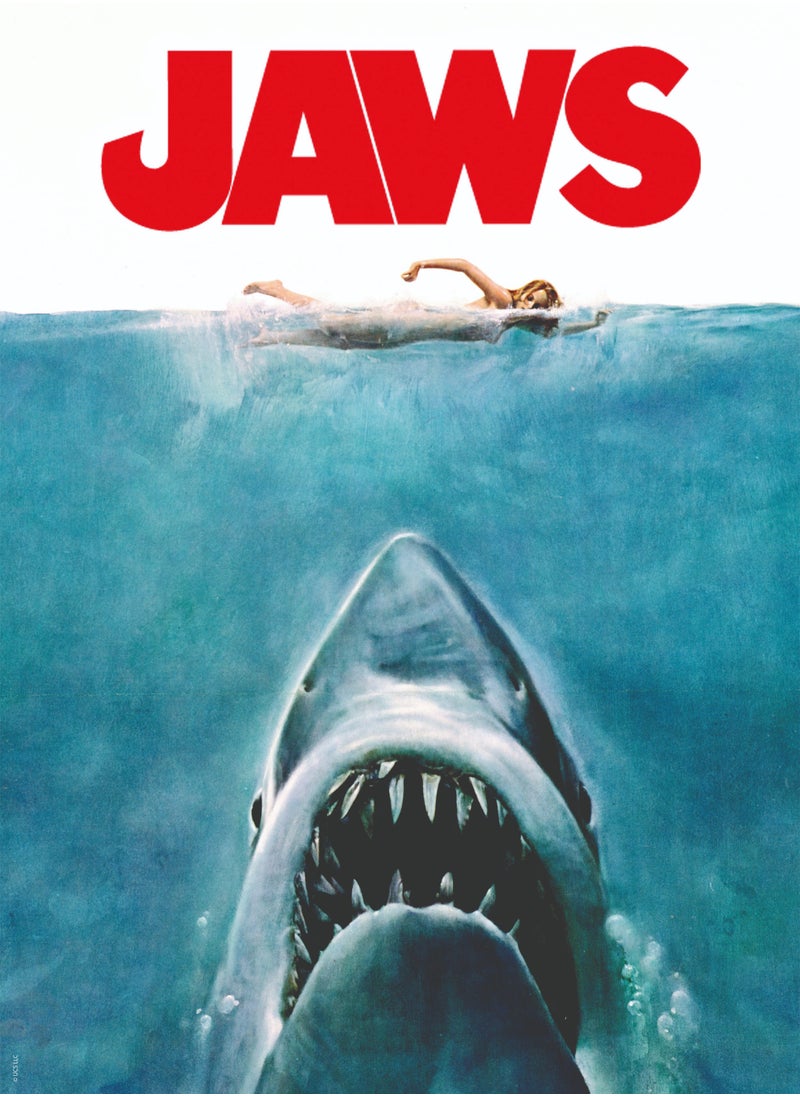 Clementoni Puzzle Jaws-Cult Movie 500 Pieces | Jigsaw Puzzle | Puzzle for Adults | Challenging Puzzle | Perfect for Stress Reliever and Puzzle Lovers | Made in Italy