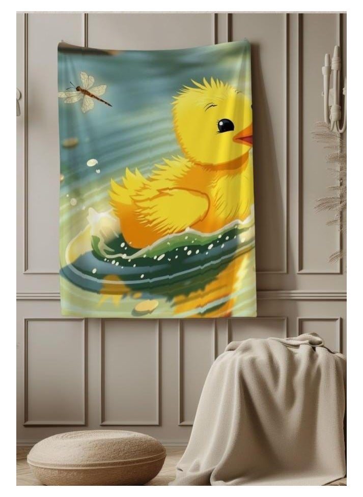 Children's or student cartoon flannel thin blanket (warm and comfortable, suitable for sleep, games) 100cm*150cm - 447