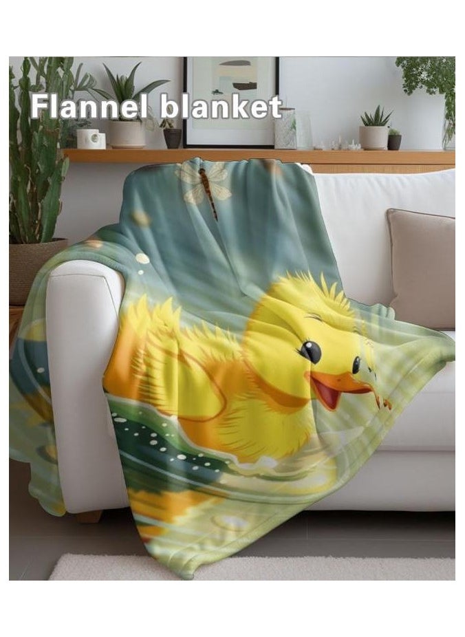 Children's or student cartoon flannel thin blanket (warm and comfortable, suitable for sleep, games) 100cm*150cm - 447