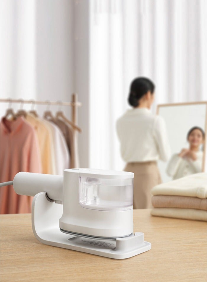 2024 Handheld Steam Ironing Machine Portable Garment Steam Cleaner Iron For Clothes Home Appliance 150 ml 1200 W B502CN White