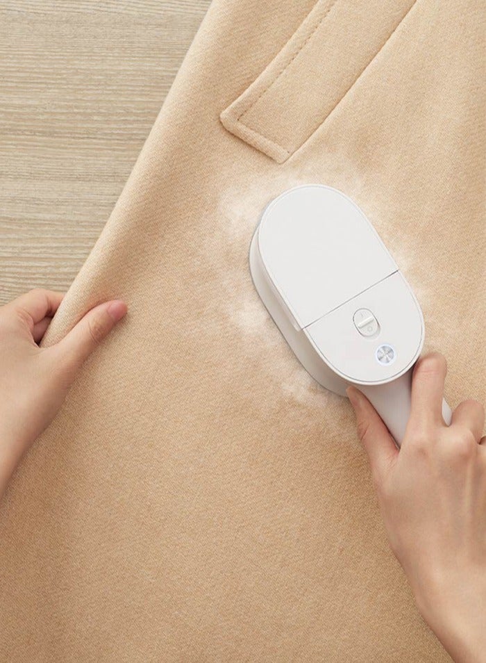 2024 Handheld Steam Ironing Machine Portable Garment Steam Cleaner Iron For Clothes Home Appliance 150 ml 1200 W B502CN White