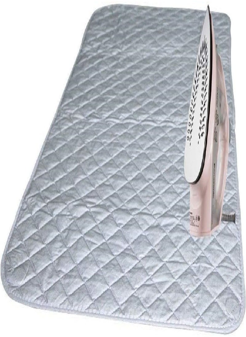 Portable Ironing Mat Blanket (Iron Anywhere) Ironing Board Replacement, Iron Board Alternative Cover