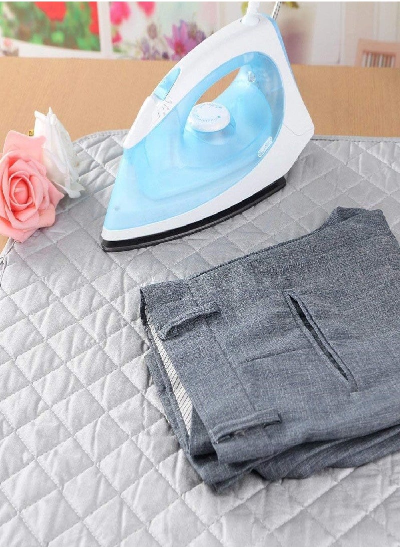 Portable Ironing Mat Blanket (Iron Anywhere) Ironing Board Replacement, Iron Board Alternative Cover