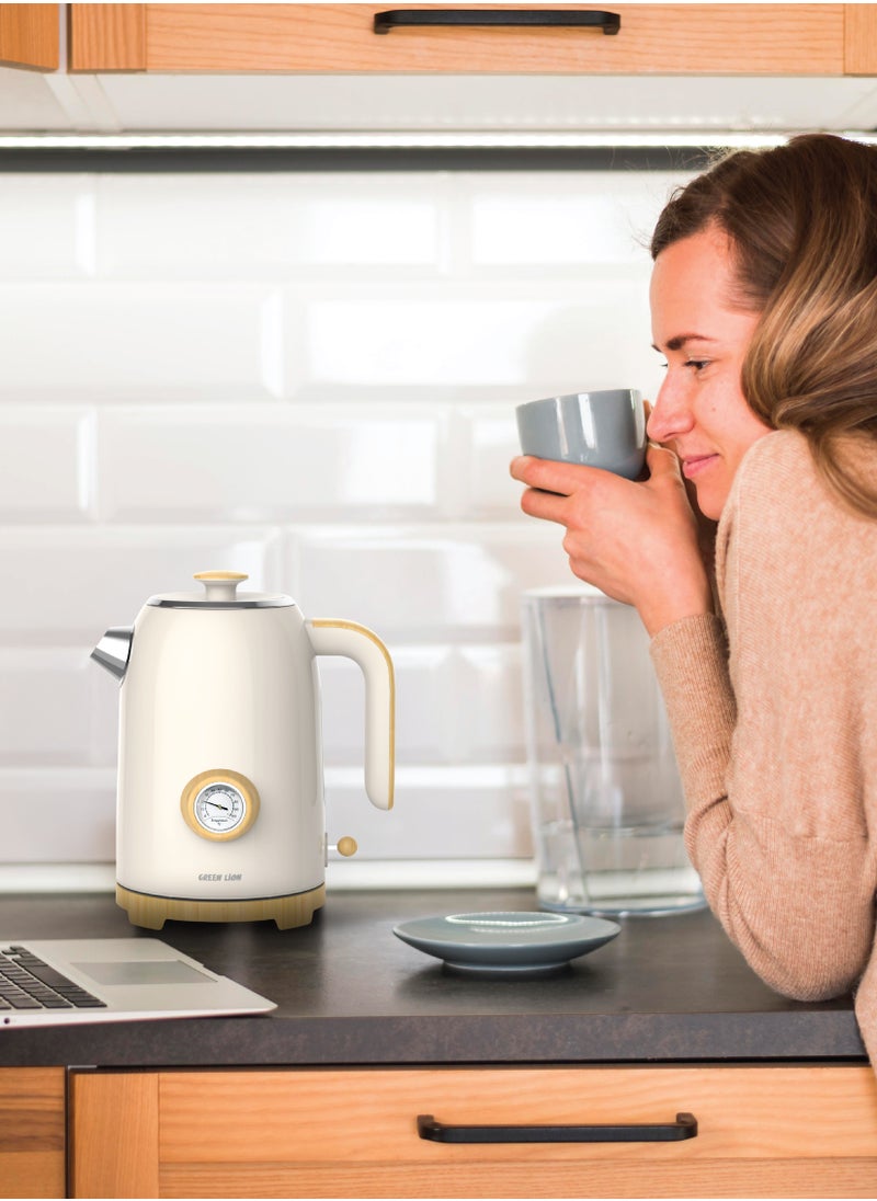 2-Piece (Toaster, Kettle), 1.7L Electric Kettle with Fast Boiling & Auto Shut-Off, 2-Slice Toaster with Adjustable Browning Control, Perfect for Quick and Convenient Breakfast Solutions