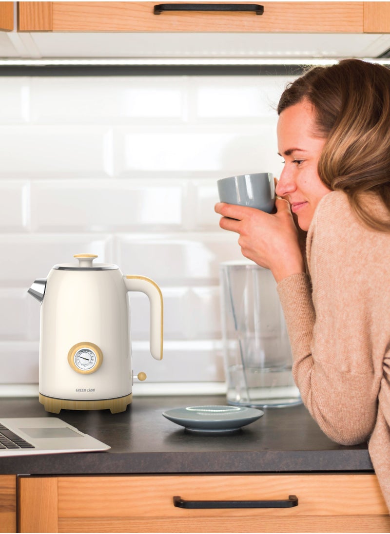 3-in-1 Kitchen Set(Kettle/Juicer/Toaster) 400W Compact Juicer, 1.7L Electric Kettle with Fast Boiling Technology, and 2-Slice Toaster with Adjustable Browning Control