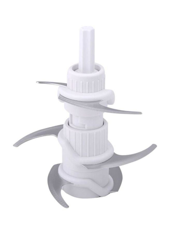 Renewed - Multi Chopper, 6 Pcs Stainless Steel Blades, Chopping Jar, Powerful , Fast & Efficient, 2 Speed With One Button, Easy To Clean| Perfect for Salads Salsa Pesto Curry Pastes & More 500 W GMC42016 White/Clear