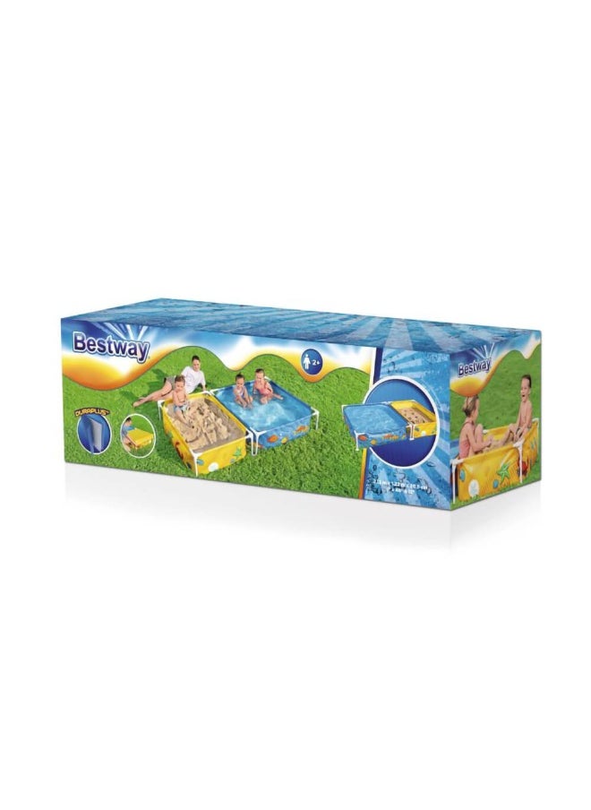 Bestway My First Frame Pool with Sandpit (213 x 122 x 30.5 cm)