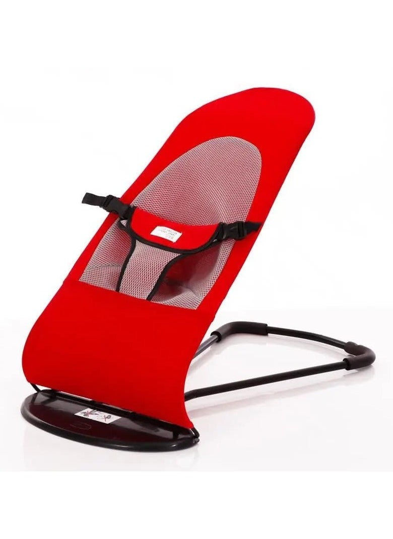 Red Baby Newborn Infant Bouncing Chair Rocking Seat Safety Bouncer Balance