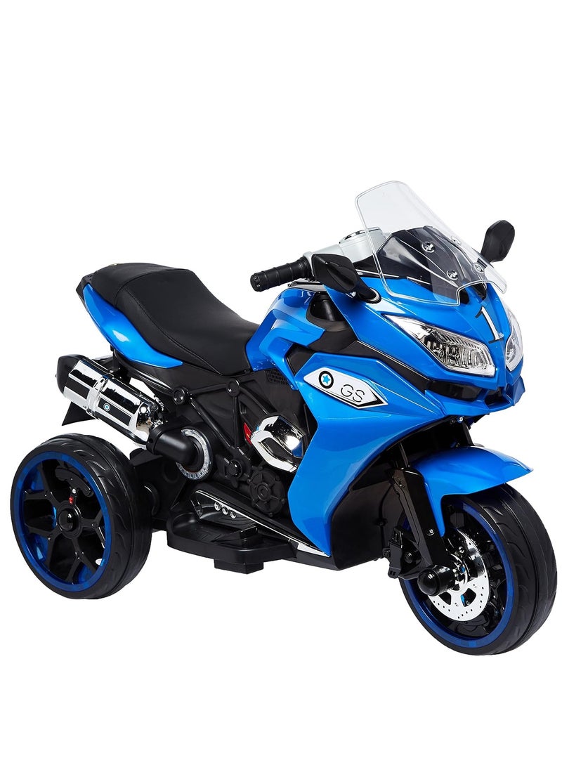 Kids Electric Motorcycle 1200GS Style Sports Motor Bike Ride On for Kids (Blue)