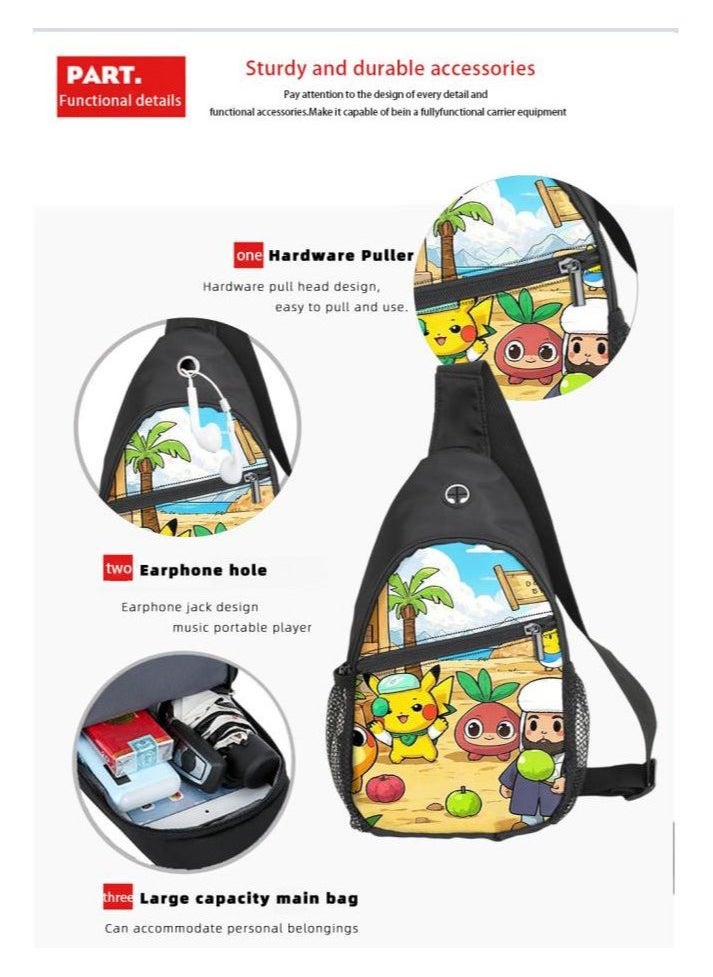 Universal cartoon new three-piece schoolbag - 1400