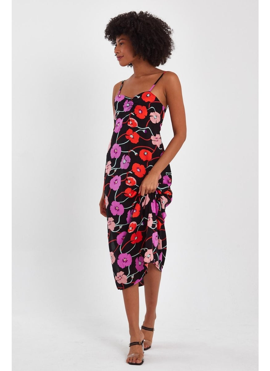 Alexandergardı Backless Dress with Low-cut Slit (B23-0084)