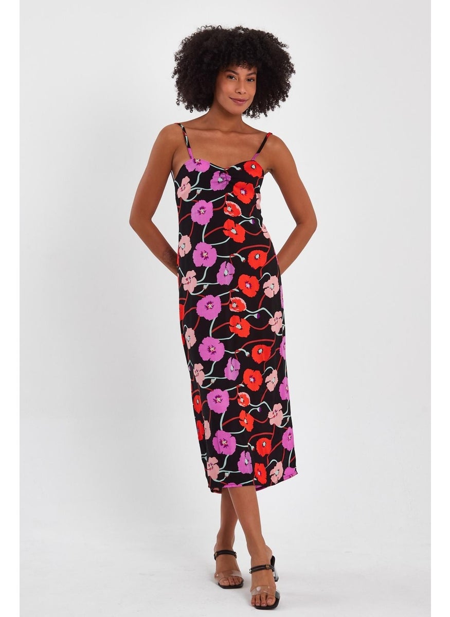 Alexandergardı Backless Dress with Low-cut Slit (B23-0084)