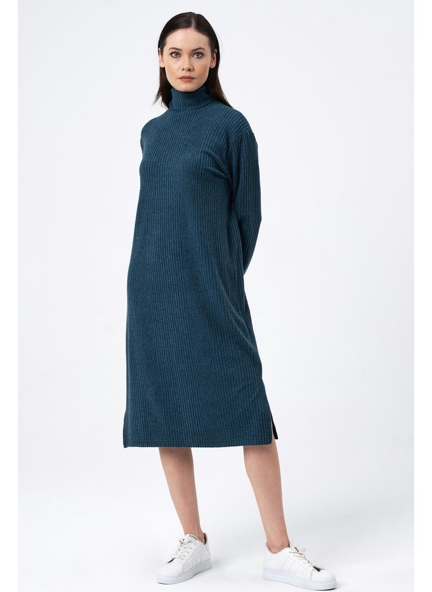 Wide Cut Corduroy Dress (B21-500)