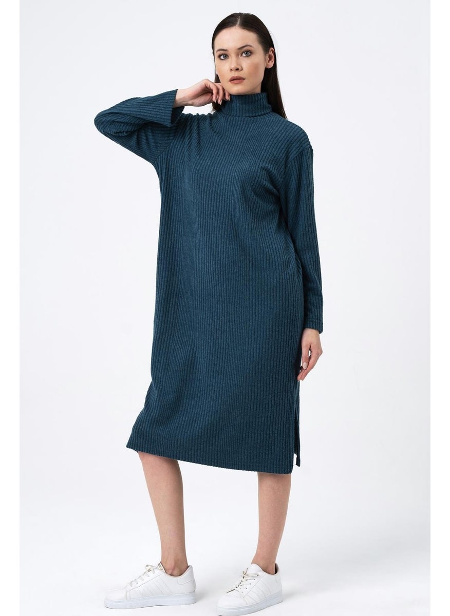 Wide Cut Corduroy Dress (B21-500)