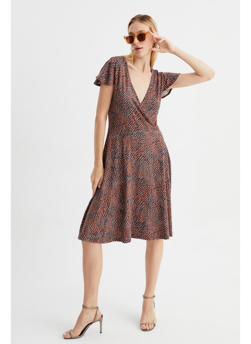 Double Breasted Dress (B22-23100)