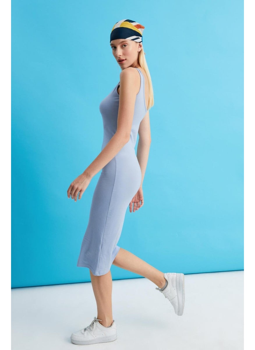 Strappy Pencil Dress (B22-41400)