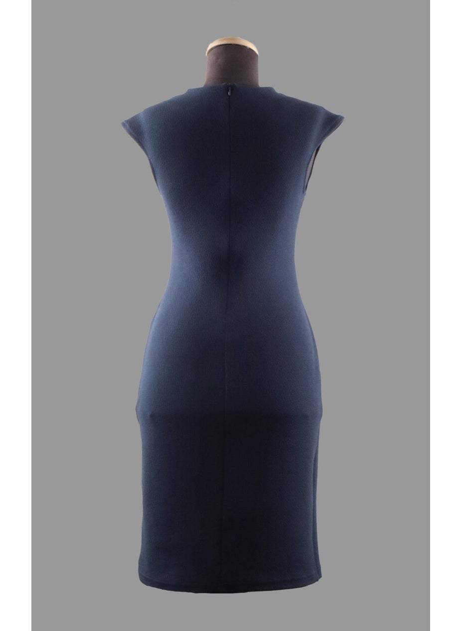 Midi Length Pencil Dress (B23-005100)