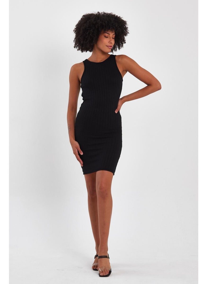 Strappy Pencil Dress (B23-00122)