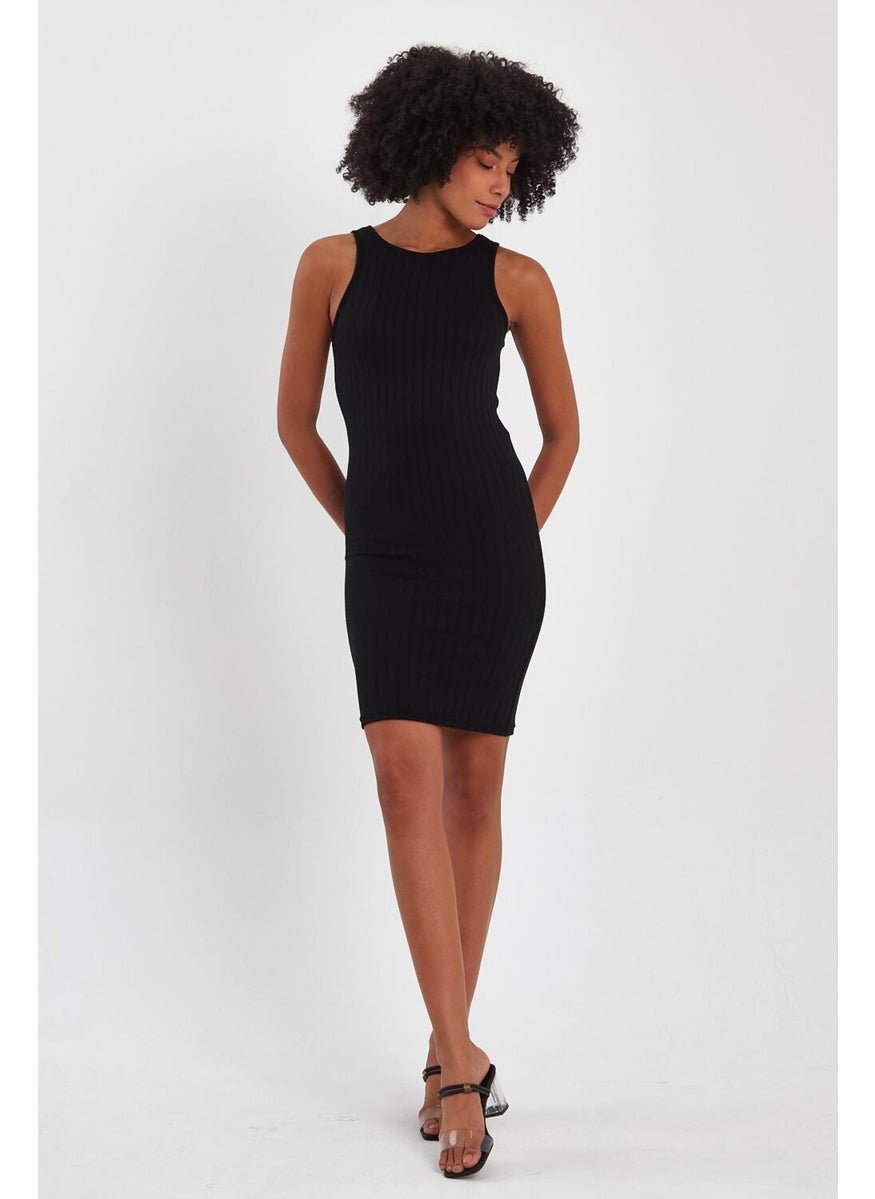 Strappy Pencil Dress (B23-00122)
