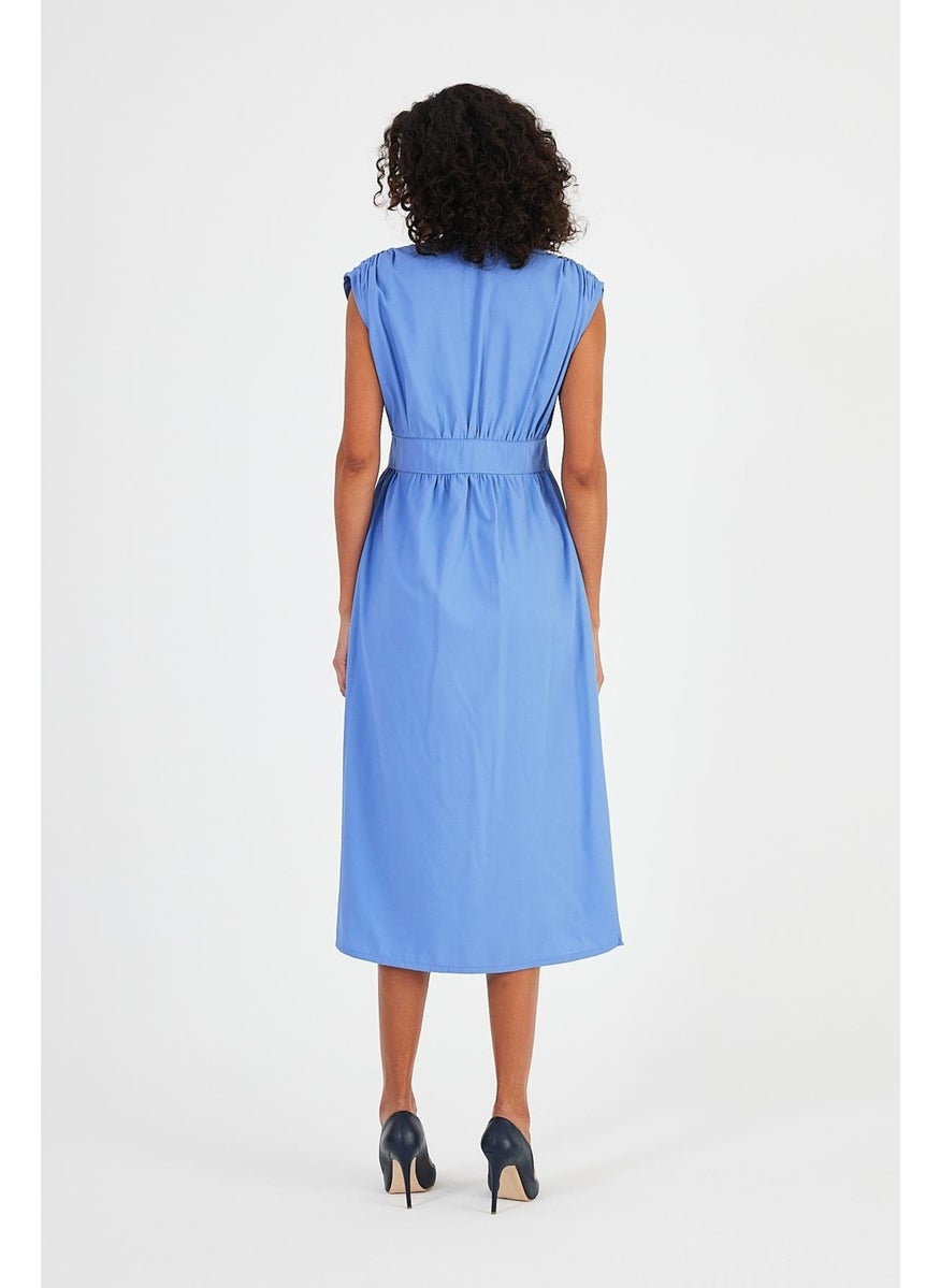 Alexandergardı V-neck Sleeveless DRESS (B24-24500)