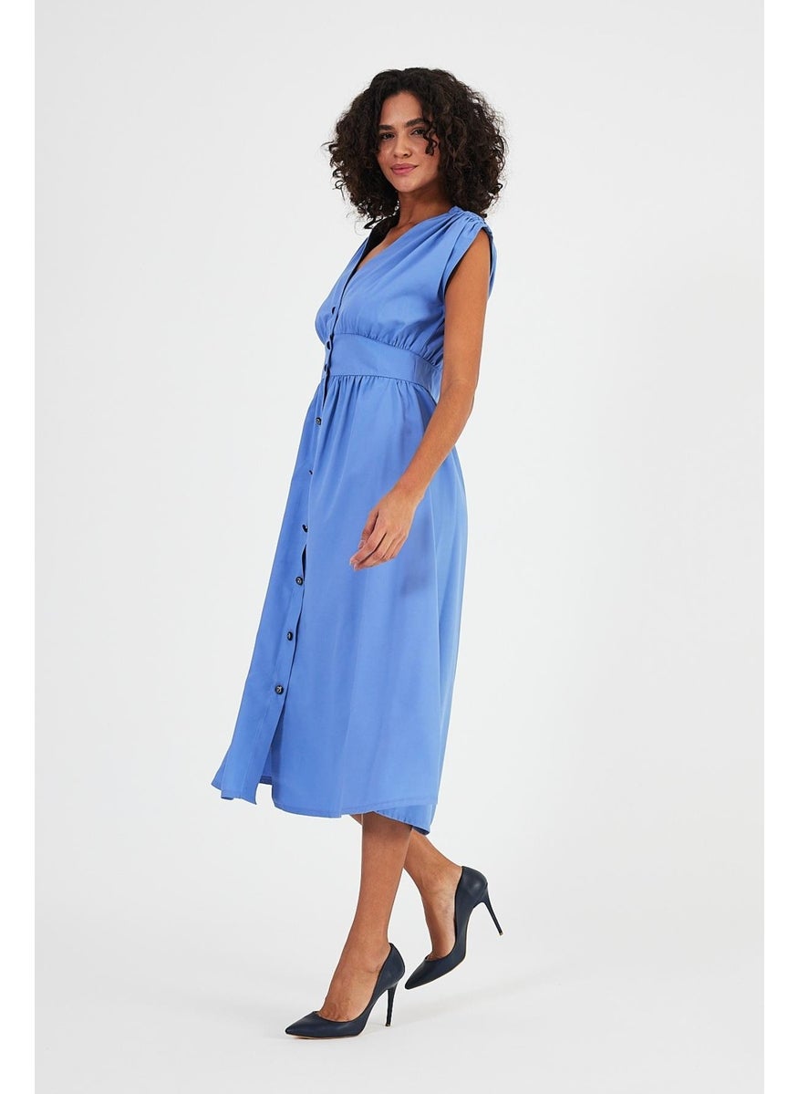 Alexandergardı V-neck Sleeveless DRESS (B24-24500)