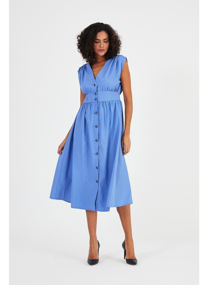 Alexandergardı V-neck Sleeveless DRESS (B24-24500)