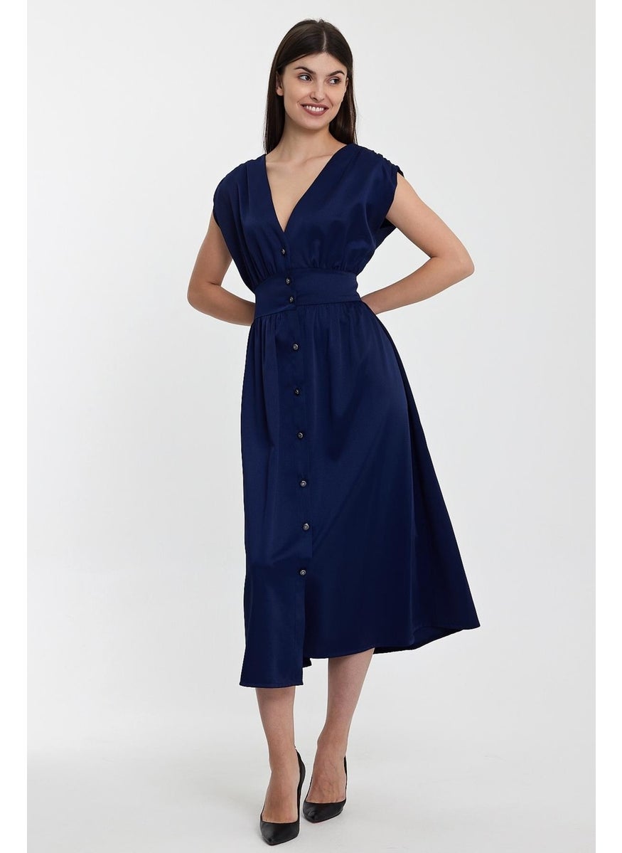 Alexandergardı V-neck Sleeveless DRESS (B24-24500)