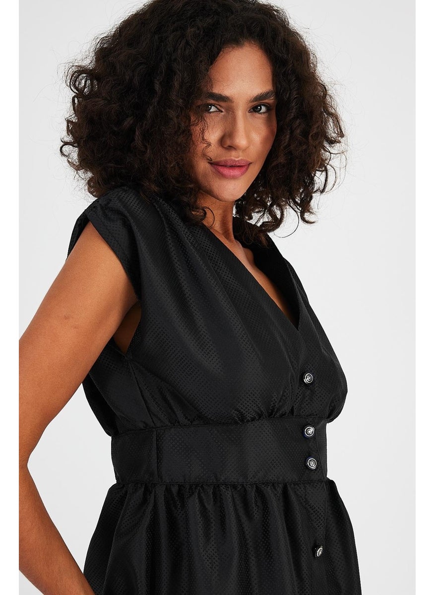 Alexandergardı V-neck Sleeveless DRESS (B24-24500)