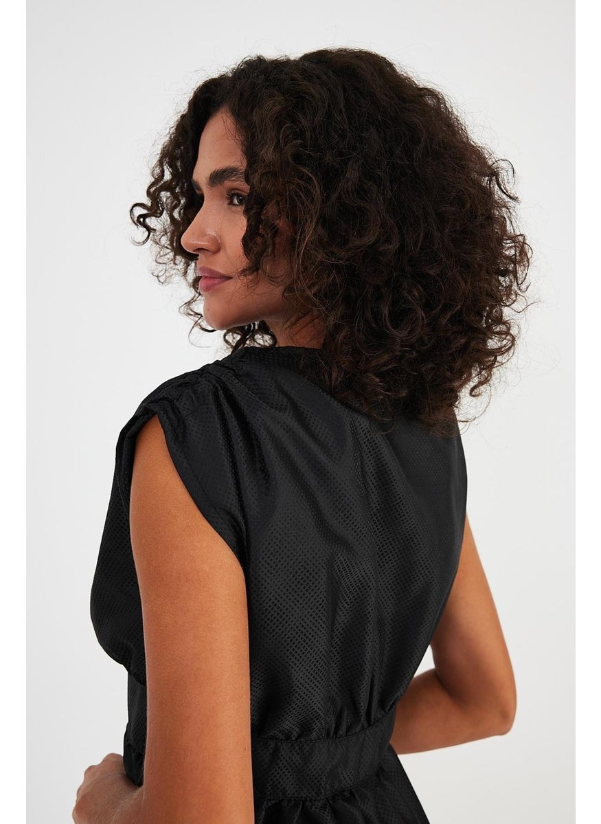 Alexandergardı V-neck Sleeveless DRESS (B24-24500)
