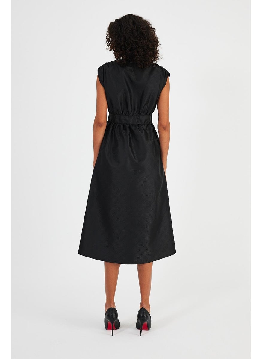 Alexandergardı V-neck Sleeveless DRESS (B24-24500)