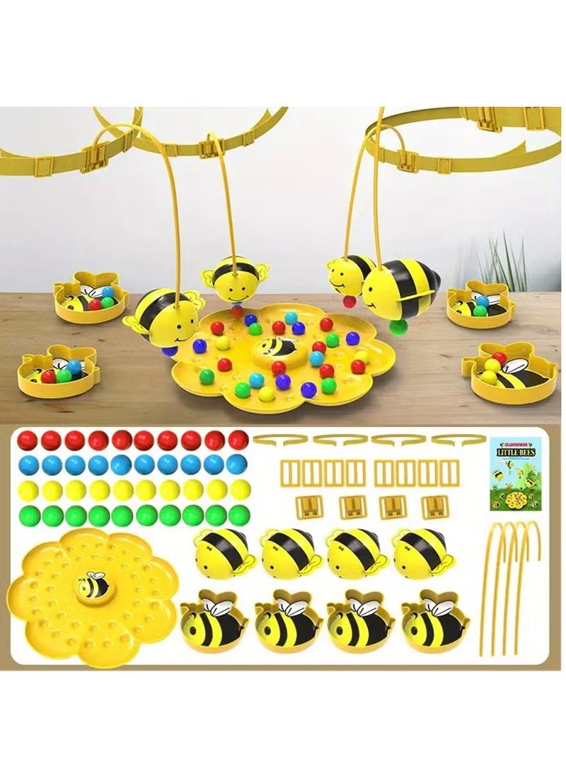 Bumblebee Themed Multifunctional Board Game, Puzzle & Fishing Toy - Educational Gift for Kids, Boys, Girls & Students