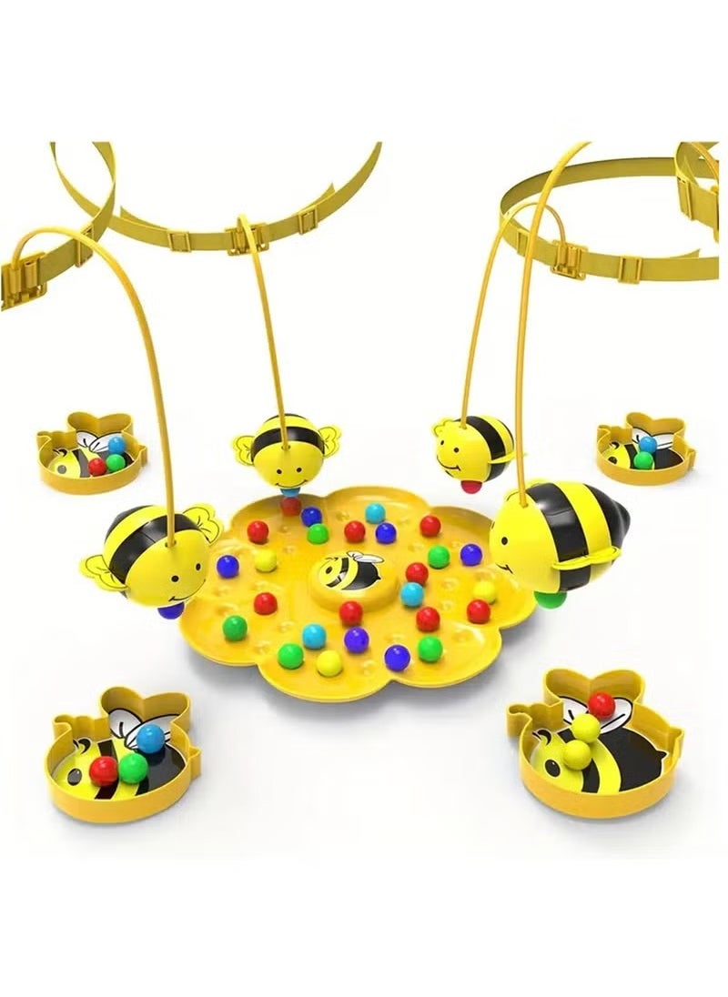 Bumblebee Themed Multifunctional Board Game, Puzzle & Fishing Toy - Educational Gift for Kids, Boys, Girls & Students