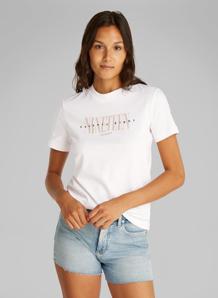 Graphic Crew Neck T-Shirt