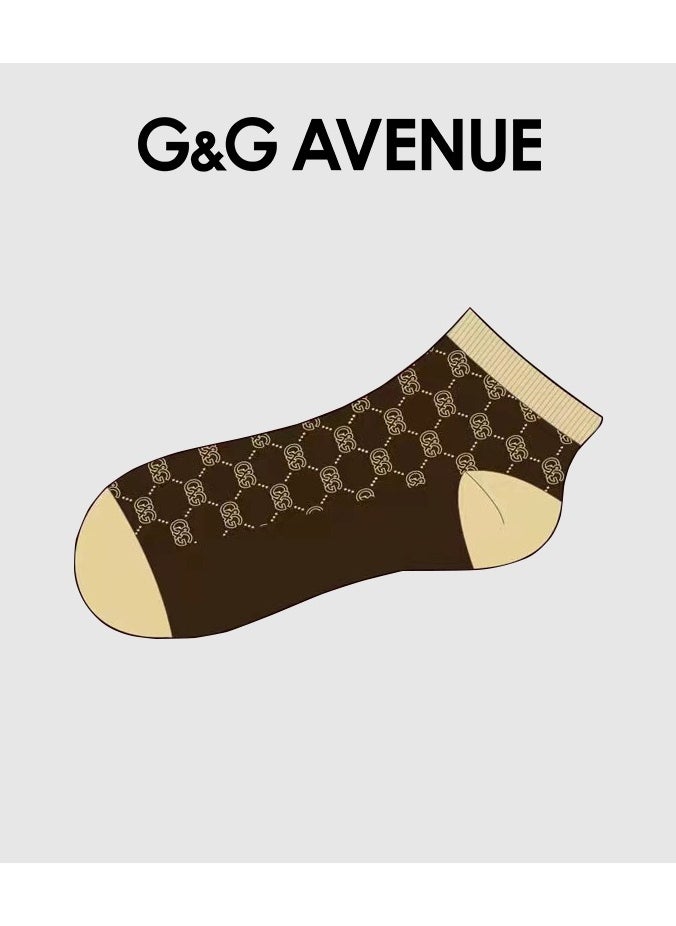 Four Seasons Sports Cotton Socks Same Style for Men and Women, Anti odor, Sweat-absorbing, Breathable Short Tube Socks, Short Socks, Shallow Mouth