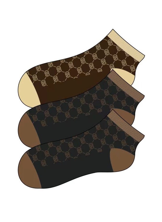 Four Seasons Sports Cotton Socks Same Style for Men and Women, Anti odor, Sweat-absorbing, Breathable Short Tube Socks, Short Socks, Shallow Mouth