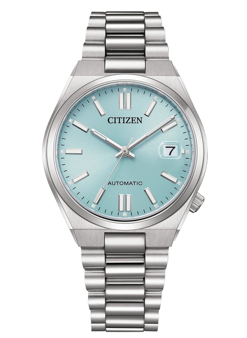 Tsuyosa 37mm NJ0200-50L Stainless Steel Automatic Watch with Ice Blue Dial Sapphire Crystal​ 2025-Release