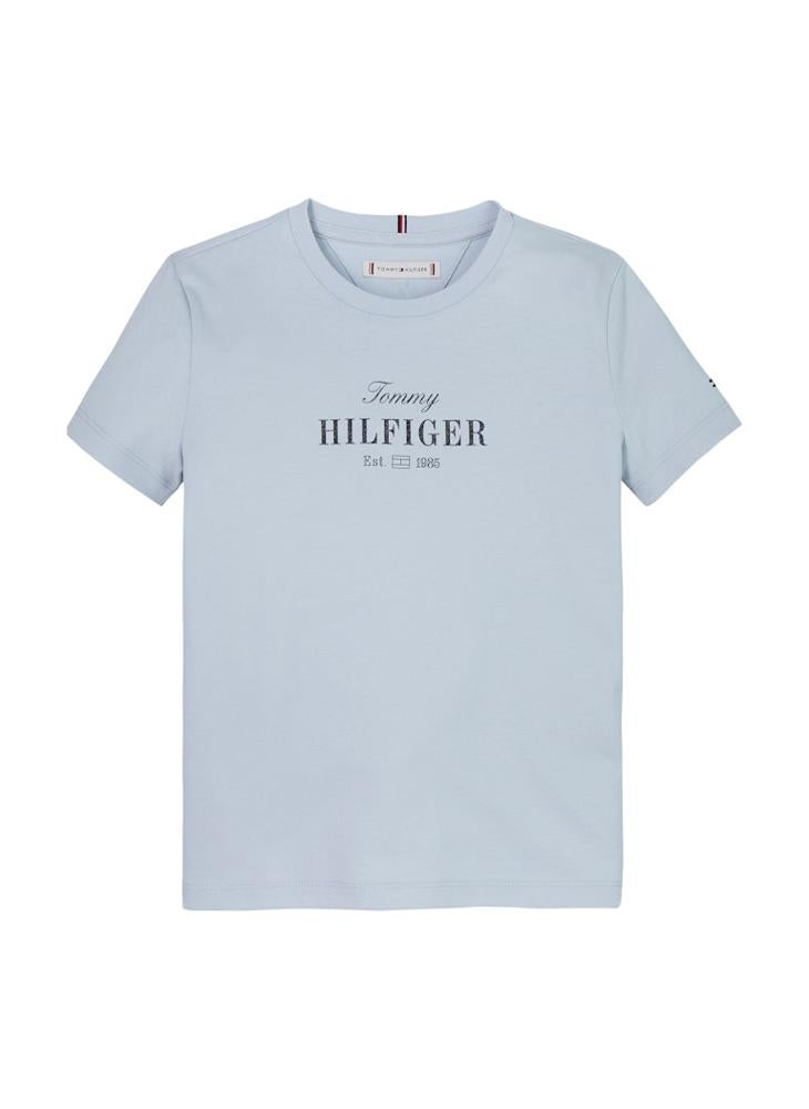 Kids Tommy Script Ss T-Shirt
