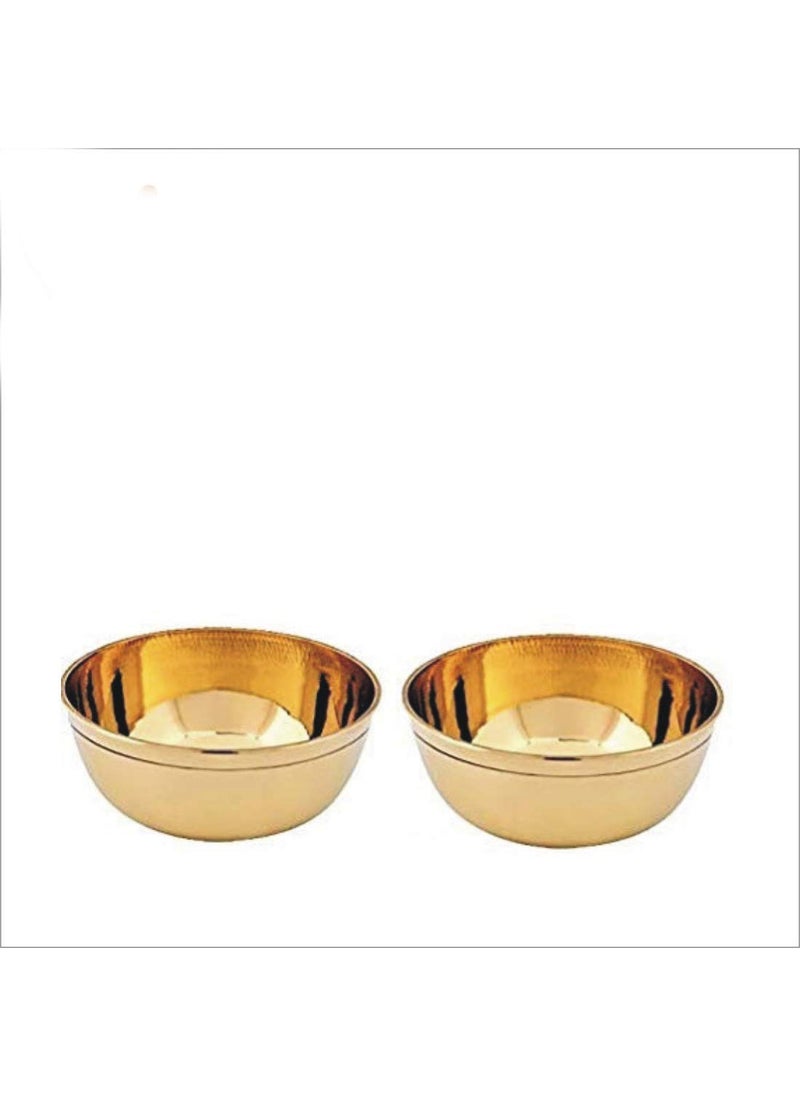 ROLIMOLI Brass Puja Katori (Gold)