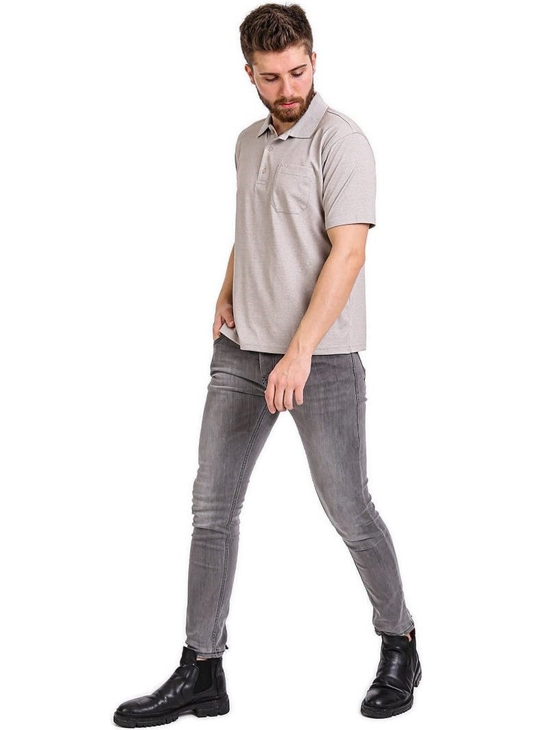 Polo Collar Relaxed Fit Pocket T-shirt Special Production Regular Fit