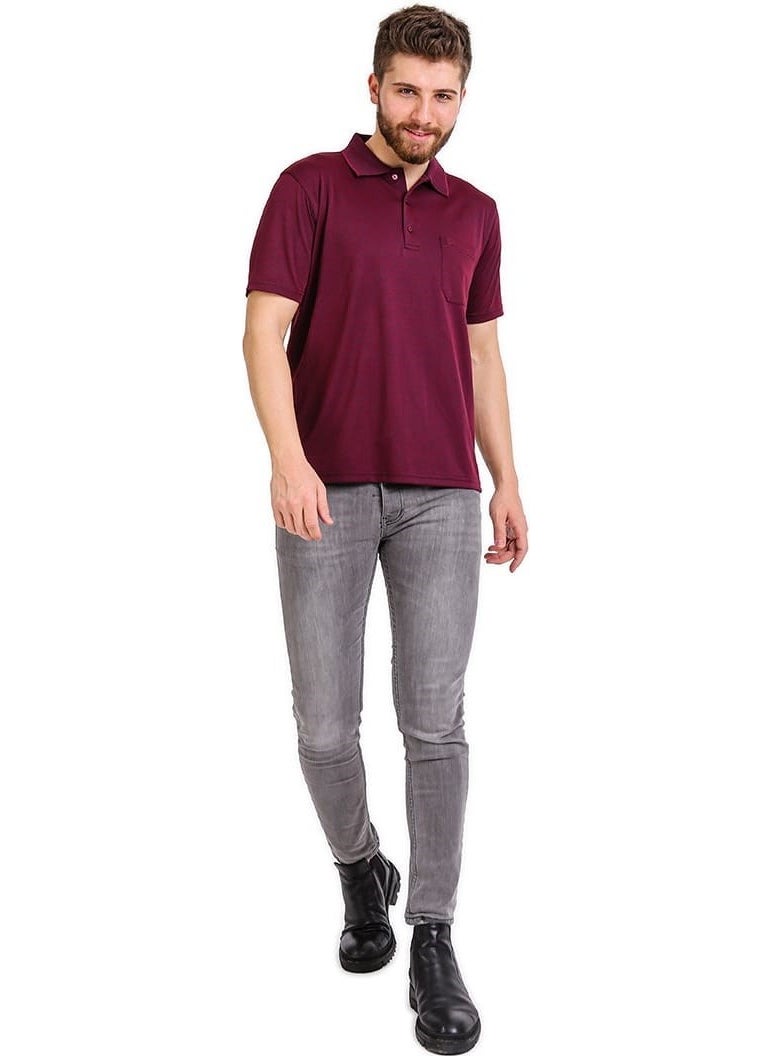 Polo Collar Relaxed Fit Pocket T-shirt Special Production Regular Fit