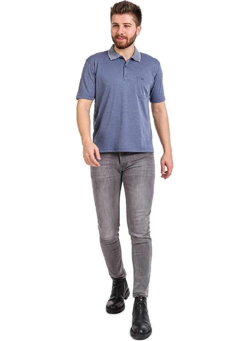 Polo Collar Relaxed Fit Pocket T-shirt Special Production Regular Fit
