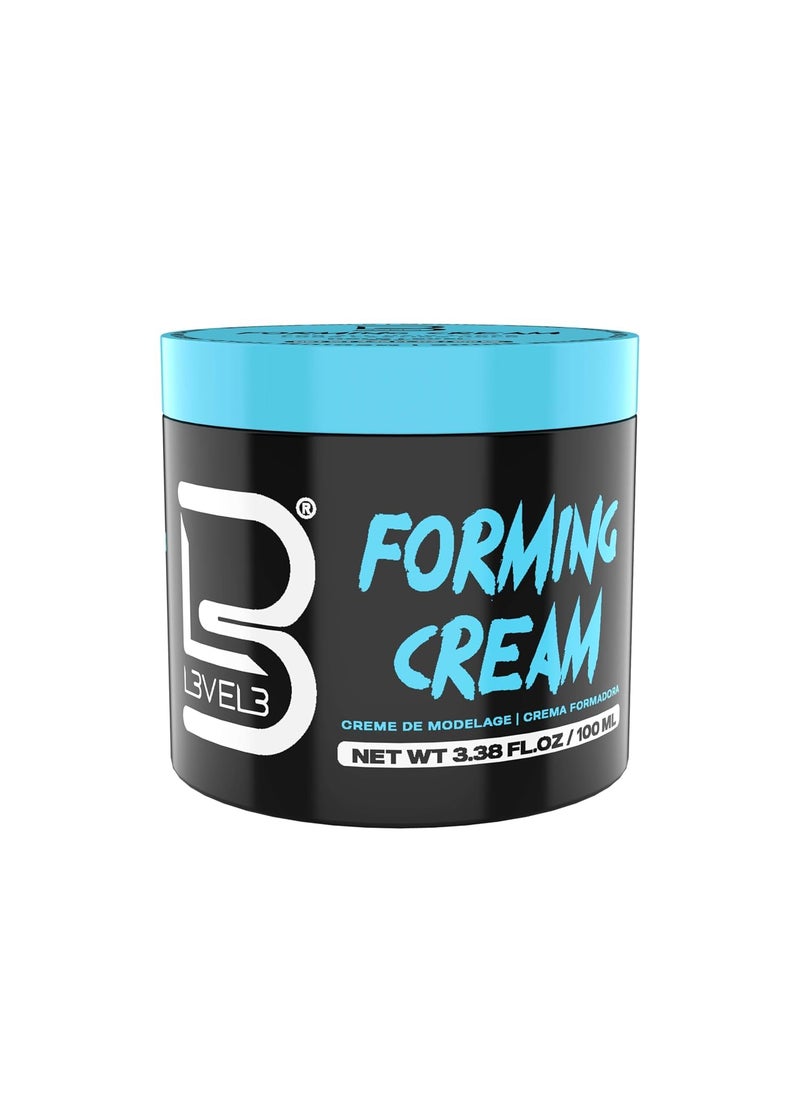 L3 Level 3 Forming Cream  Natural Look Hairstyle  Improves Volume  No Stickiness