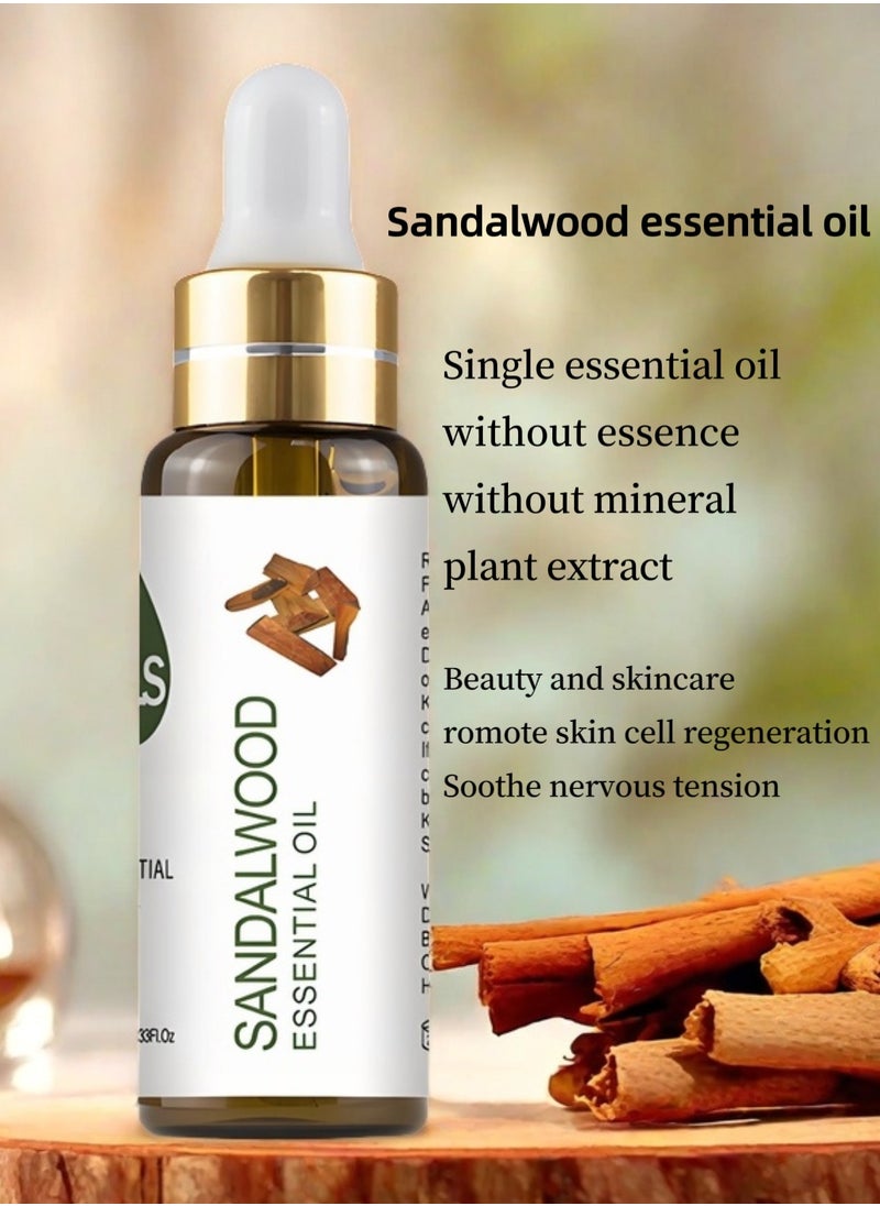 100% pure natural sandalwood multi-purpose essential oil
