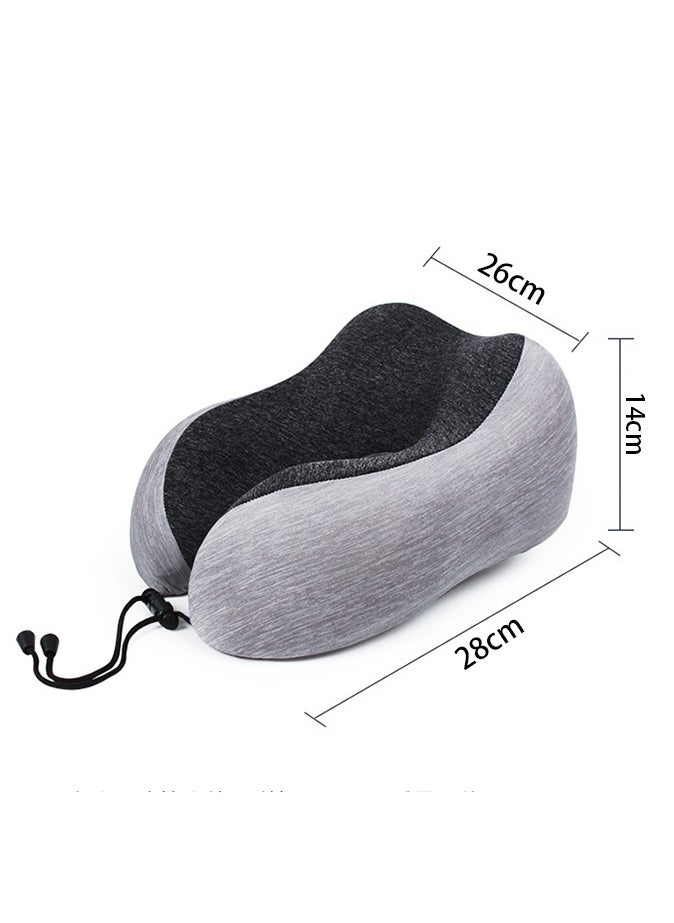 Travel Pillow Memory Foam Neck Pillow For Airplane Car Travel Home Use