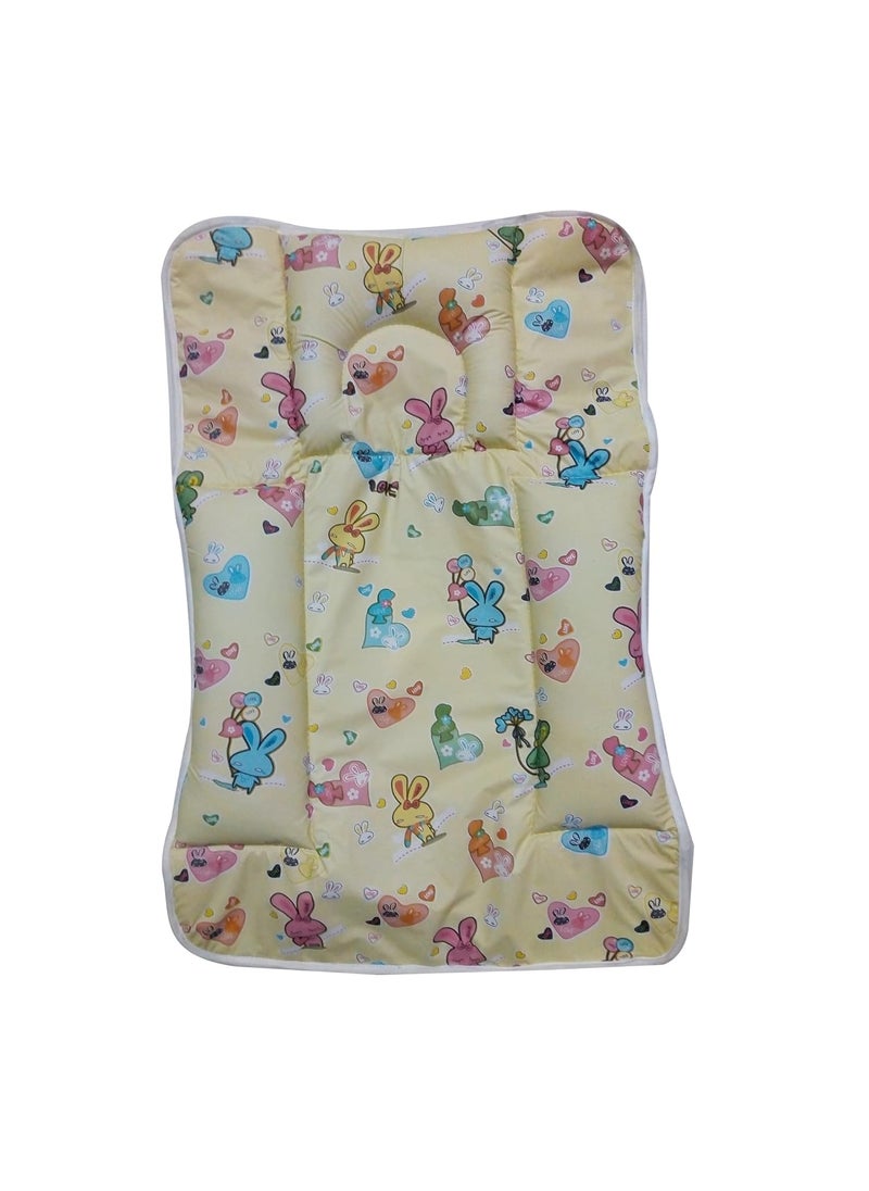 Love Baby Delux Cotton Fix Pillow Mat - 558 Yellow P1