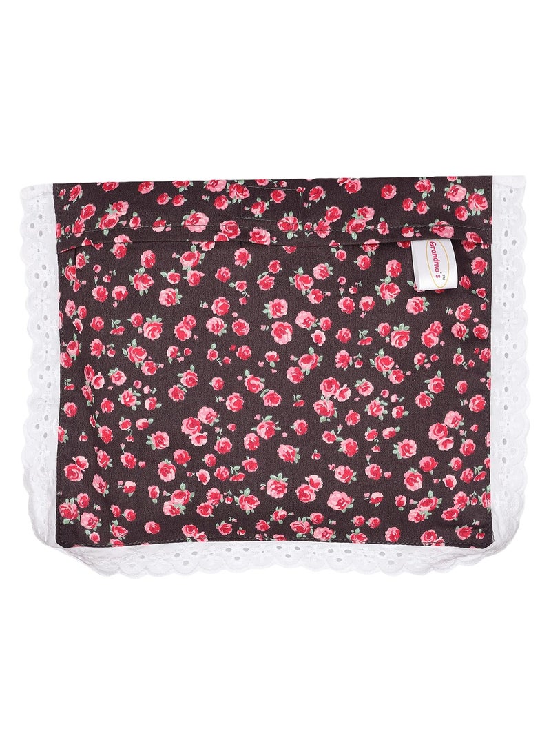Grandma's Head Shaping Mustard Seed Rai Pillow for Newborn with 2 Pillow Covers - Beige Floral