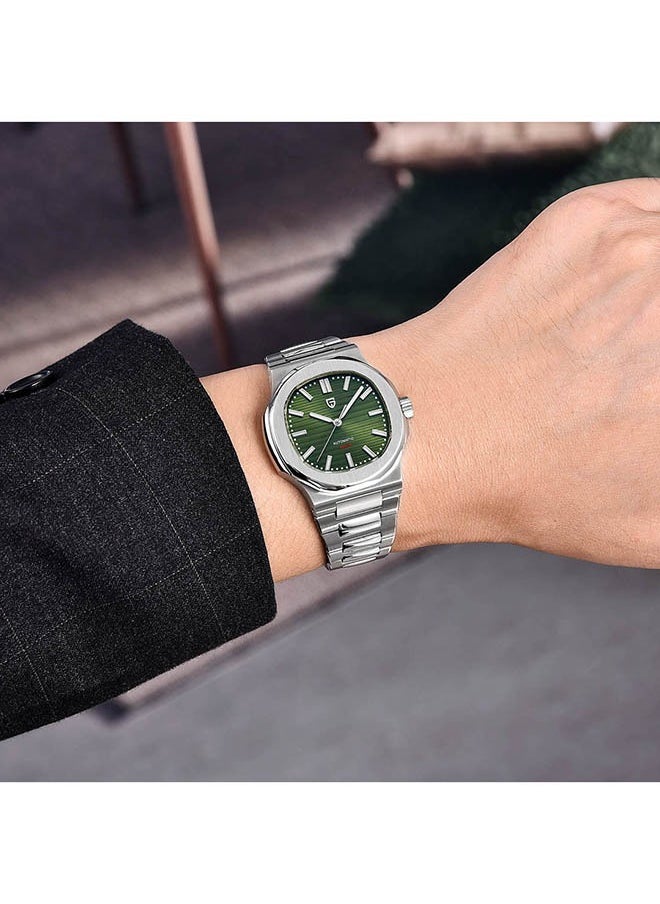 Men's Automatic Watches ST16 Self Winding Movement Stainless Steel Constructions 100M Waterproof Men Fashion Sport Watch