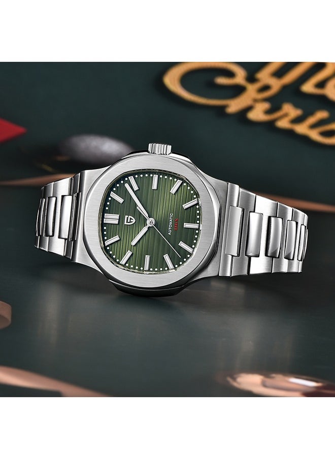 Men's Automatic Watches ST16 Self Winding Movement Stainless Steel Constructions 100M Waterproof Men Fashion Sport Watch
