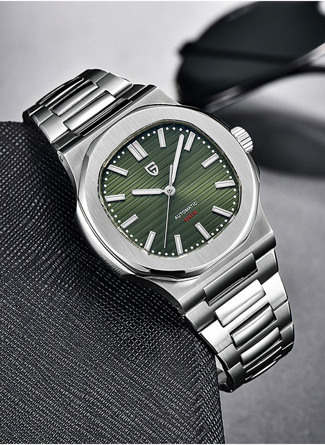 Men's Automatic Watches ST16 Self Winding Movement Stainless Steel Constructions 100M Waterproof Men Fashion Sport Watch